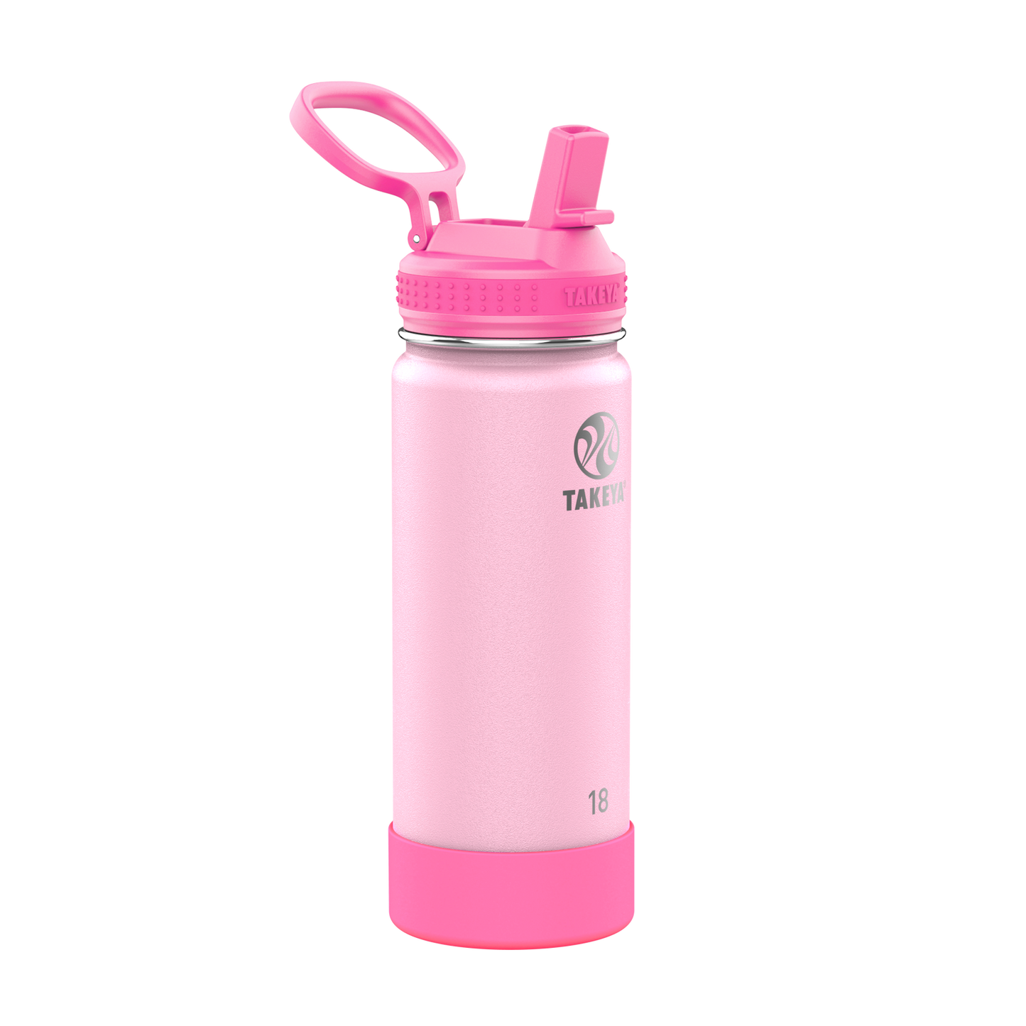 actives-kids-glow-in-the-dark-water-bottle-with-straw-lid-x6 51076-Actives-Kids-Straw-18-GID-SummerGlowPink-angle.png