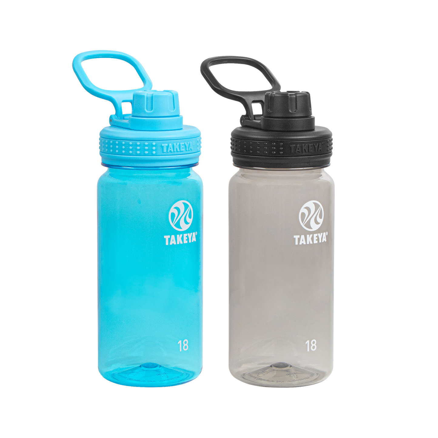 tritan-water-bottle-bundle-with-spout-lid-2-pack-i1 51476-Tritan-Spout-18-2pk-BreezyBlue-StormyBlack-Front_1.png
