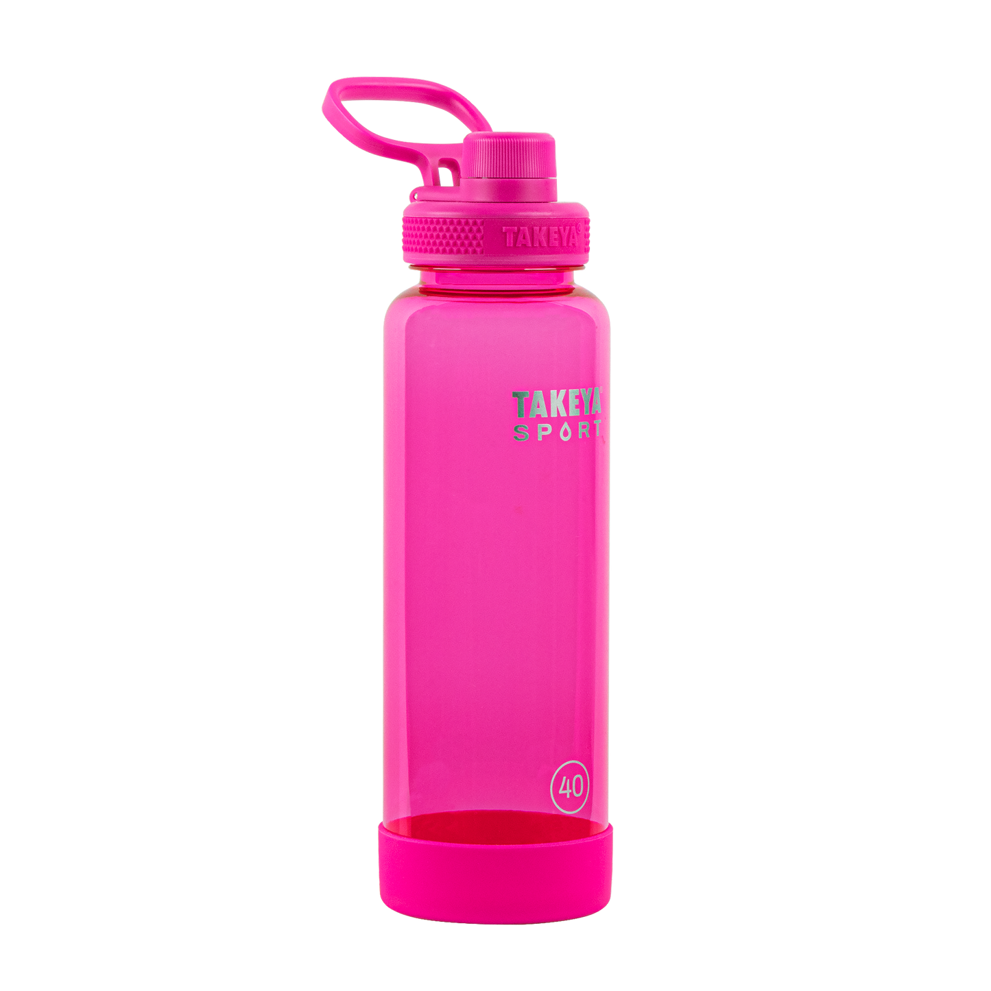 tritan-sport-water-bottle-with-spout-lid-l0 52030-TKS-Tritan-Spout-40-PinkSweep-frontangle.png