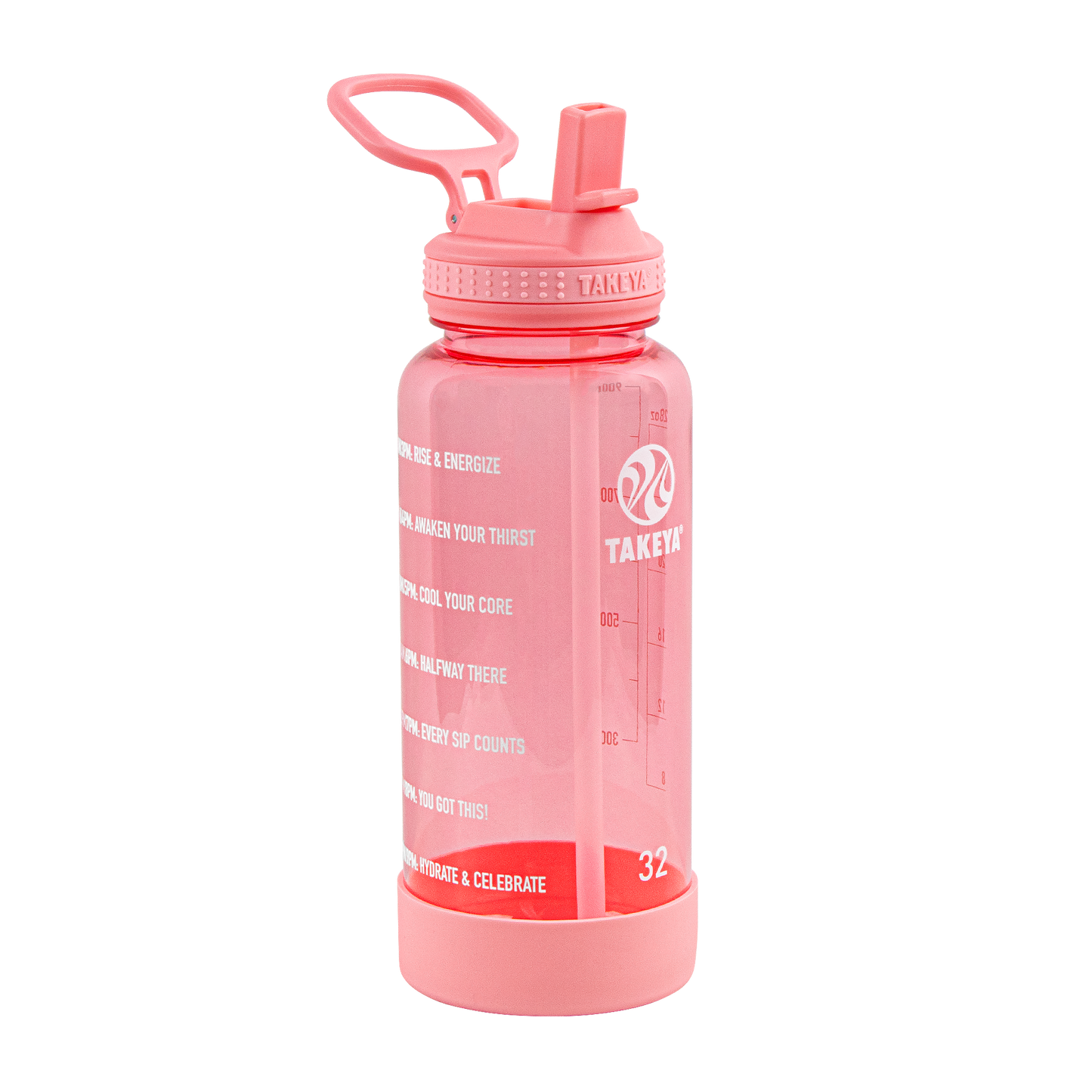 tritan-motivational-water-bottle-with-straw-lid-c3 52537-Tritan-Straw-Motivational-32-FlutterPink-frontangle.png
