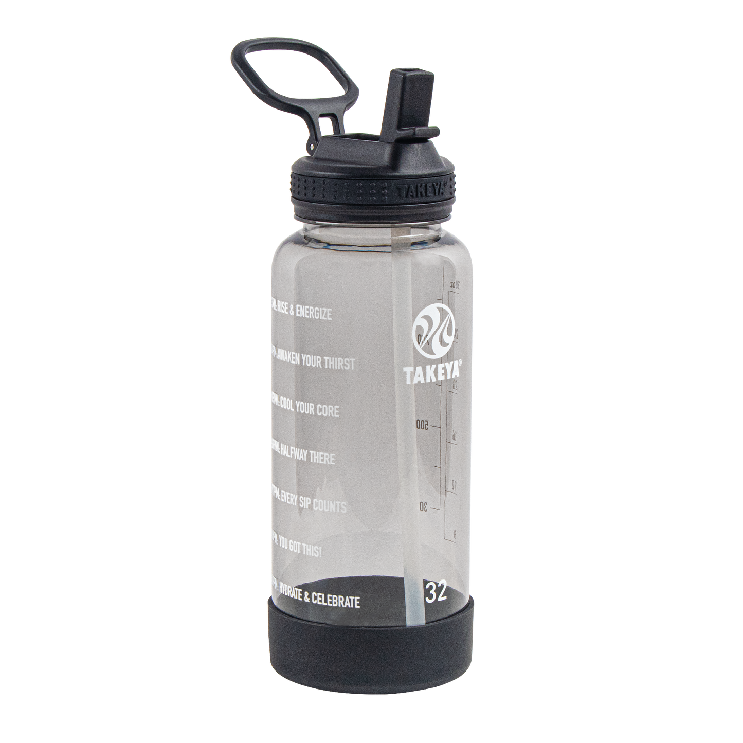 tritan-motivational-water-bottle-with-straw-lid-c3 52539-Tritan-Straw-Motivational-32-StormyBlack-frontangle.png