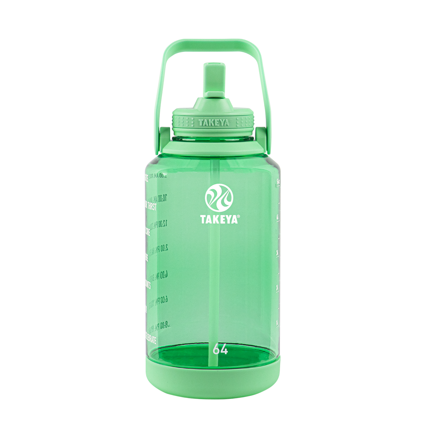 tritan-motivational-water-bottle-with-straw-lid-c3 54101-Tritan-Straw-Motivational-64-PistactioGreen-front.png