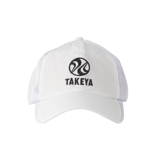 takeya-sport-vented-adjustable-hat-y8 97285-TK-PB-Hat-White-Front.png